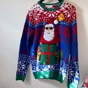 Unisex,  size medium, jolly sweaters, ugly Christmas sweater P5